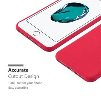 Deksel iPhone 7 PLUS / 7S PLUS / 8 PLUS case (rød)