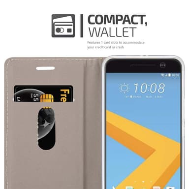 HTC ONE M10 lommebokdeksel etui (blå)