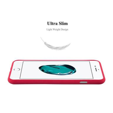 Deksel iPhone 7 PLUS / 7S PLUS / 8 PLUS case (rød)