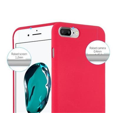 Deksel iPhone 7 PLUS / 7S PLUS / 8 PLUS case (rød)