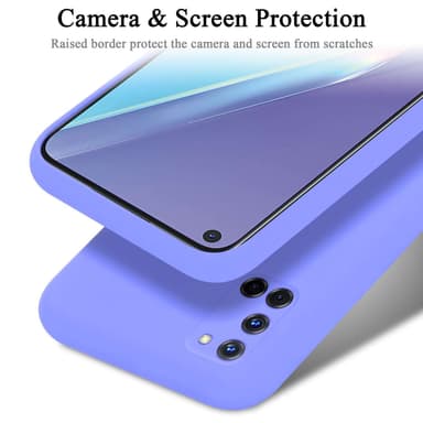 Oppo A72 silikondeksel case (Lilla)