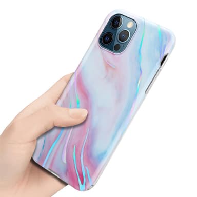 iPhone 12 PRO MAX lommebokdeksel etui (hvit)