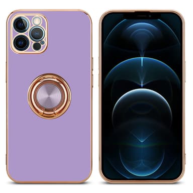 iPhone 12 PRO MAX silikondeksel case (lilla)