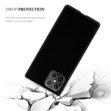 iPhone 12 MINI deksel ultra slim (svart)
