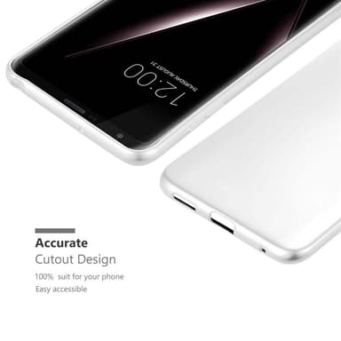 Deksel LG V30 / V30+ / V30S / V30S+ Case Cover (sølv)