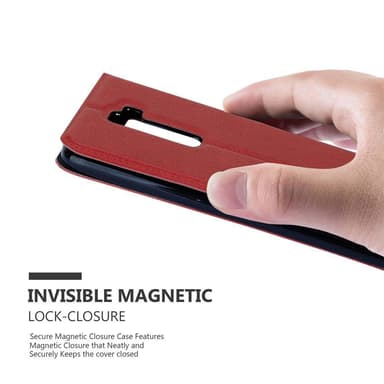 LG K10 2016 lommebokdeksel cover (rød)