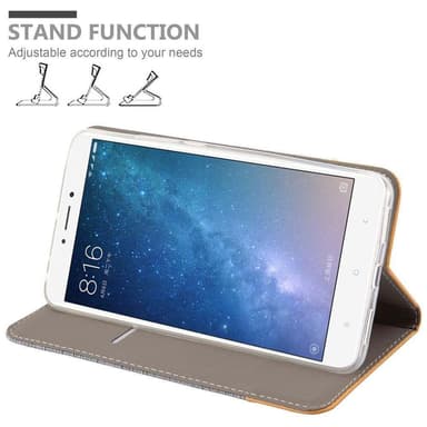 Xiaomi Mi MAX 2 lommebokdeksel etui (grå)