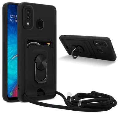 Samsung Galaxy A20 / A30 / M10s Deksel case (Svart)