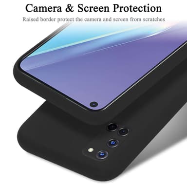 Oppo A72 silikondeksel case (Svart)