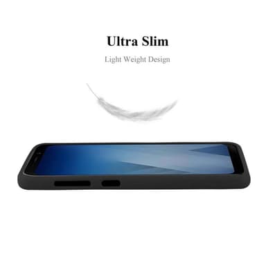 Deksel Samsung Galaxy A8 2018 case (svart)