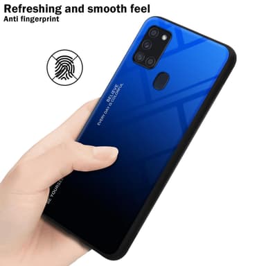 Deksel Samsung Galaxy A21s Case Cover (svart)