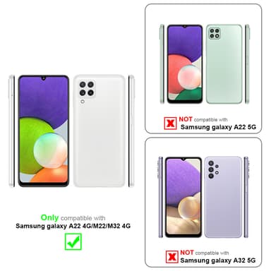 Deksel Samsung Galaxy A22 4G / M22 / M32 4G Case Cover
