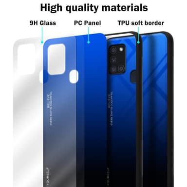 Deksel Samsung Galaxy A21s Case Cover (svart)