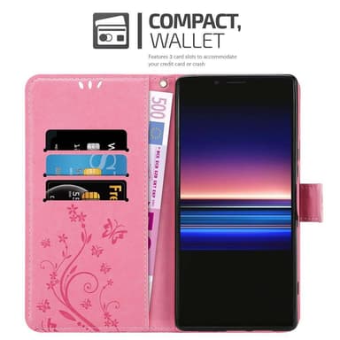 Sony Xperia 1 / Xperia XZ4 lommebokdeksel Blomster
