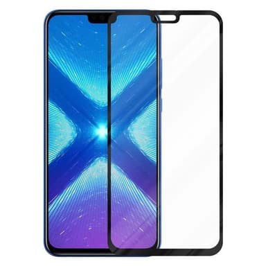 Honor 8X Skjermbeskytter Skärmskydd (svart)