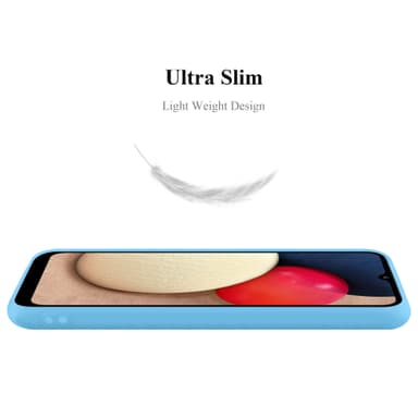 Deksel Samsung Galaxy A02s Silikon cover (blå)