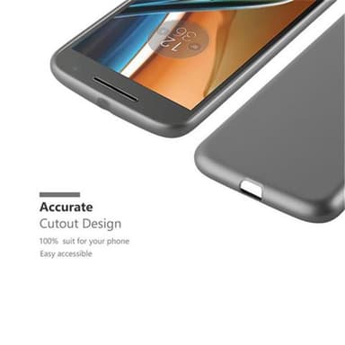 Deksel Motorola MOTO G4 / G4 PLUS Case Cover (grå)