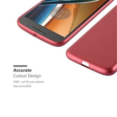 Deksel Motorola MOTO G4 / G4 PLUS Case Cover (rød)