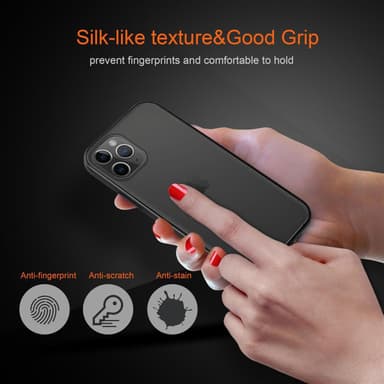 iPhone 11 PRO MAX Deksel Case Cover (gjennomsiktig)
