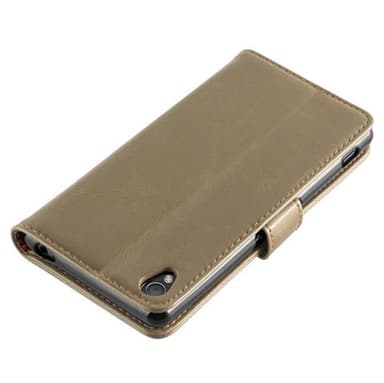 Sony Xperia Z3 lommebokdeksel etui (brun)