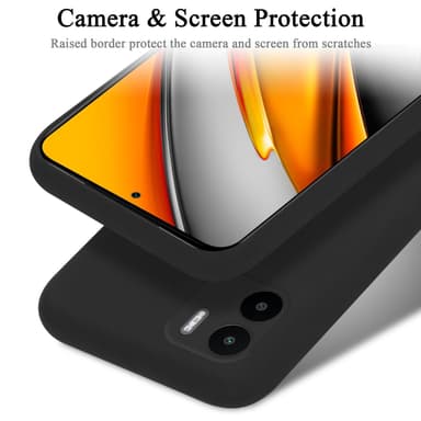 Xiaomi RedMi A1 silikondeksel case (svart)