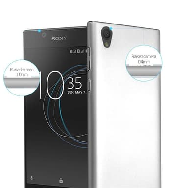 Deksel Sony Xperia L1 Case Cover (sølv)