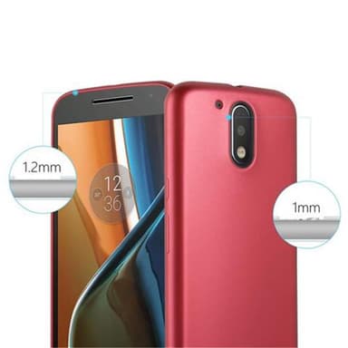 Deksel Motorola MOTO G4 / G4 PLUS Case Cover (rød)
