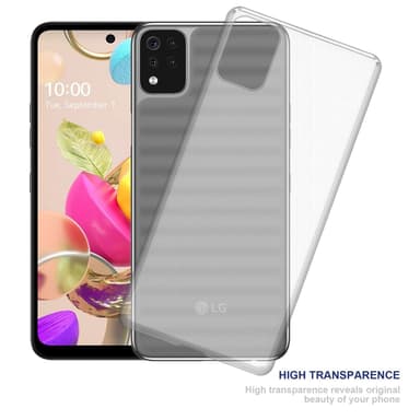LG K42 deksel ultra slim (gjennomsiktig)