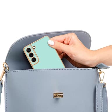 Samsung Galaxy S21 PLUS silikondeksel case (grønn)