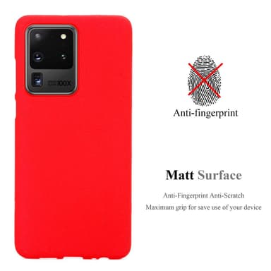 Deksel Samsung Galaxy S20 ULTRA case (rød)