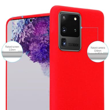 Deksel Samsung Galaxy S20 ULTRA case (rød)