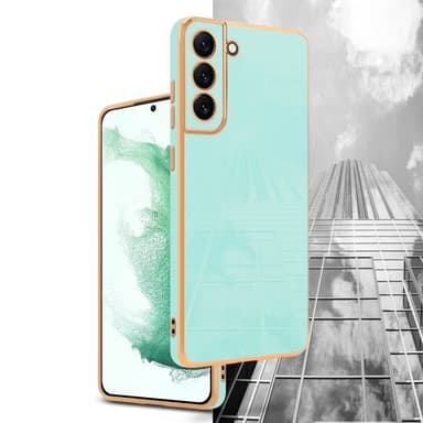 Samsung Galaxy S21 PLUS silikondeksel case (grønn)