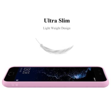 Deksel Huawei P10 PLUS Silikon cover (rosa)