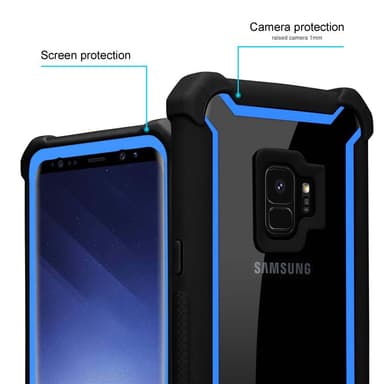 Samsung Galaxy S9 Deksel Case Cover (svart)