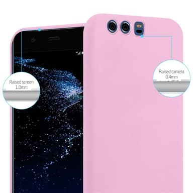 Deksel Huawei P10 PLUS Silikon cover (rosa)