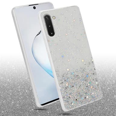 Samsung Galaxy NOTE 10 Silikondeksel Glitter