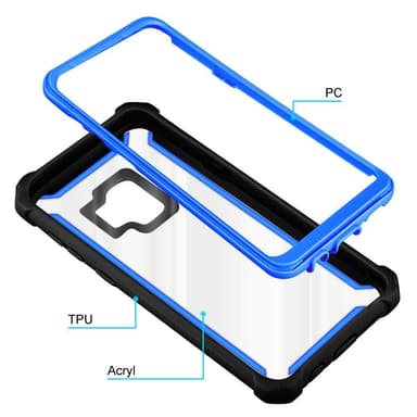 Samsung Galaxy S9 Deksel Case Cover (svart)