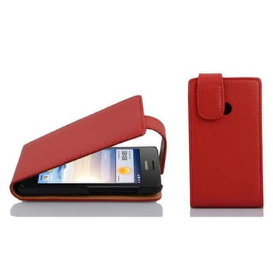 Huawei ASCEND G330 Deksel Cover Etui (rød)