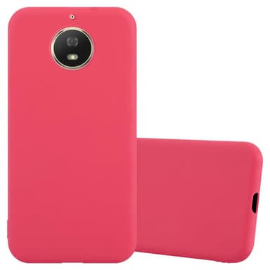 Deksel Motorola MOTO G5S Silikon cover (rød)