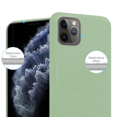 Deksel iPhone 13 MINI Silikon cover (grønn)