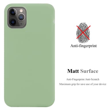 Deksel iPhone 13 MINI Silikon cover (grønn)
