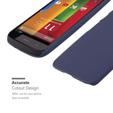 Motorola MOTO Z2 Hardt Deksel Cover (blå)