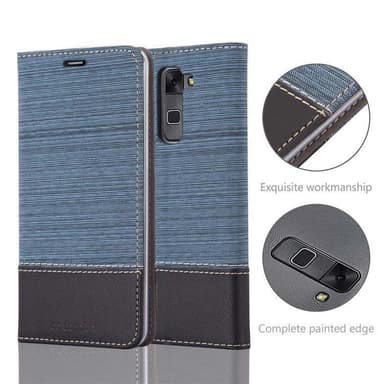 LG STYLUS 2 lommebokdeksel etui (blå)