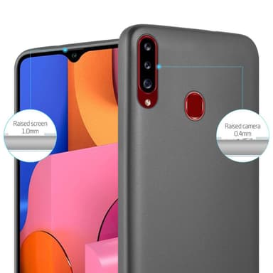 Deksel Samsung Galaxy A20s Case Cover (grå)