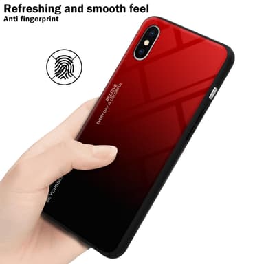 Deksel iPhone XS MAX Case Cover (svart)