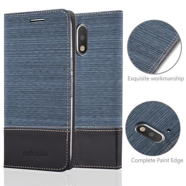 Motorola MOTO G4 / G4 PLUS lommebokdeksel etui (blå)