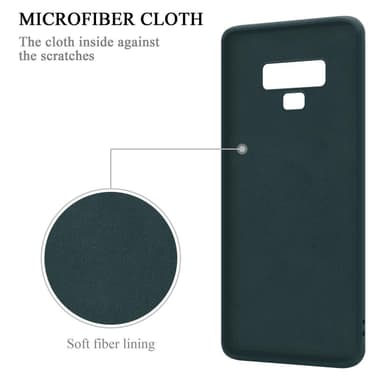 Deksel Samsung Galaxy NOTE 9 Ring Case (grønn)