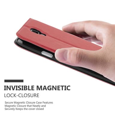 Samsung Galaxy NOTE 3 NEO lommebokdeksel cover (rød)