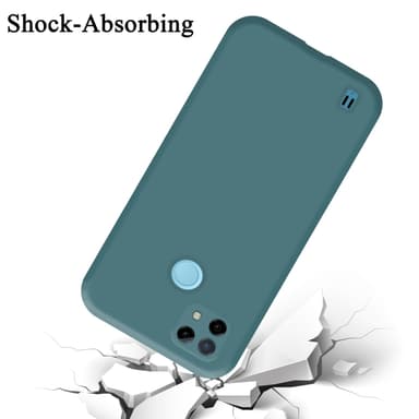 Realme C21 silikondeksel case (grønn)
