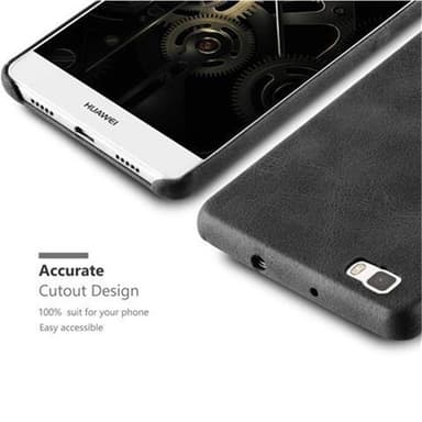 Huawei P8 LITE 2015 Hardt Deksel Cover (svart)